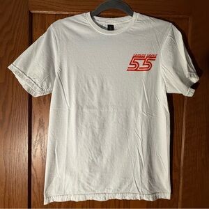 Carlos Sainz 55 Smooth Operator White & Red F1 T-Shirt